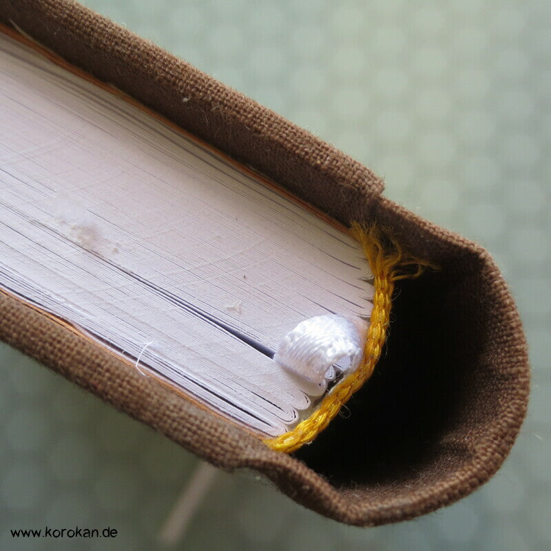 Tagebuch, Journal, Blanko Buch, japanische Baumwolle