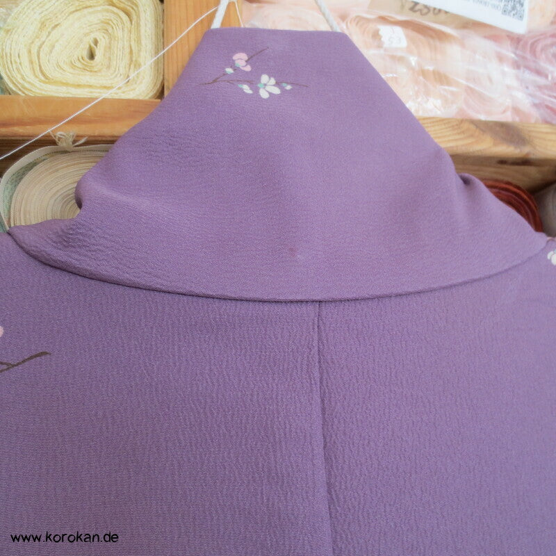 Blümchen Crepe Hitoe Komon Kimono