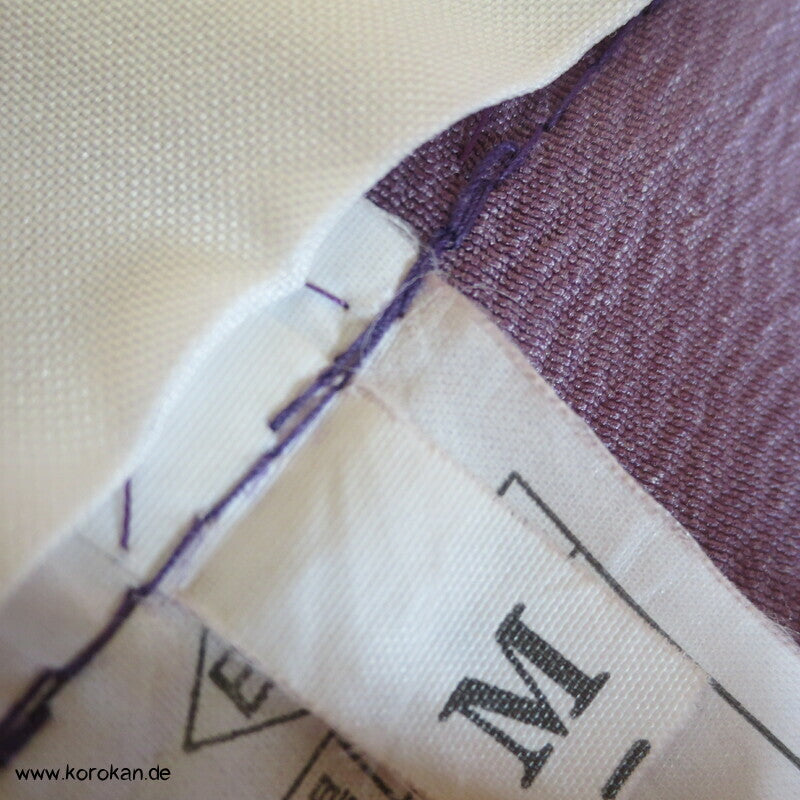 Blümchen Crepe Hitoe Komon Kimono