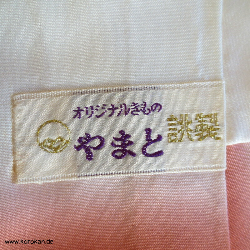 Bauersfrauen Tsumugi Seiden Kimono von Yamato