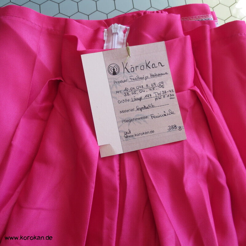 Frauen Faschings Hakama mit Blütendruck
