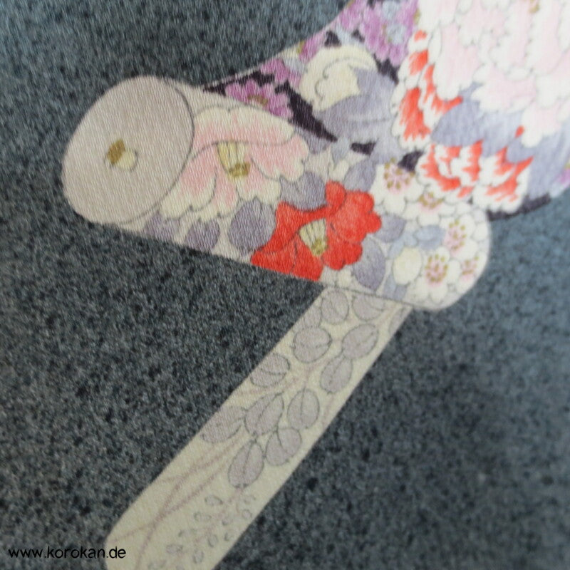 Stoffrollen Komon Seiden Kimono
