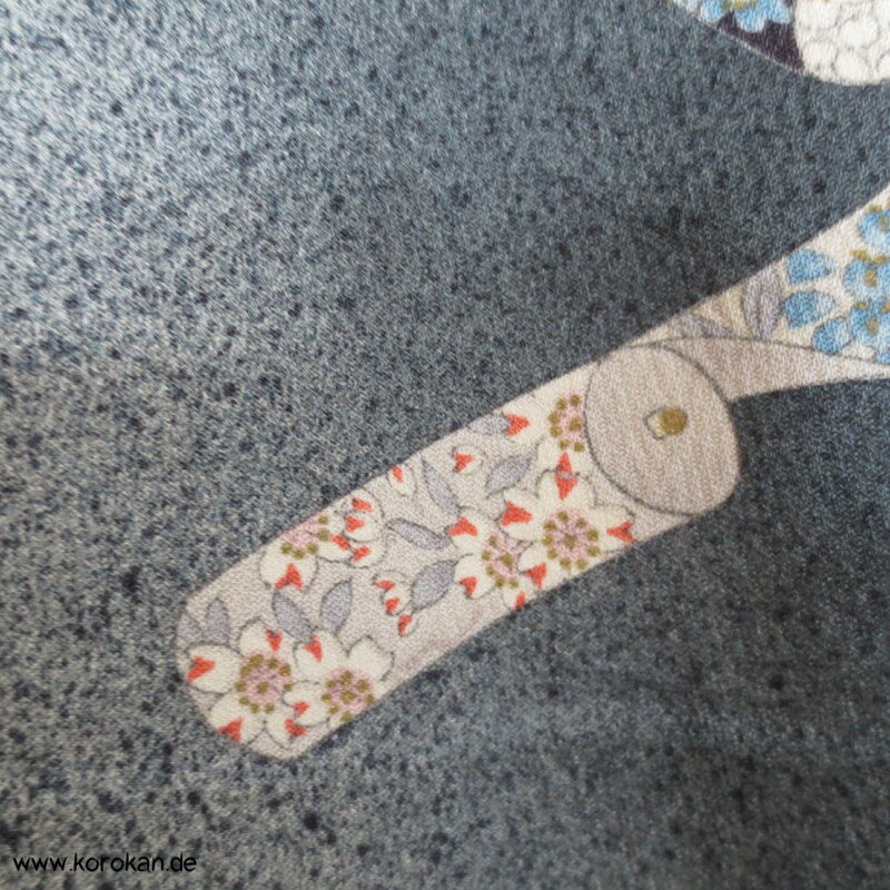Stoffrollen Komon Seiden Kimono