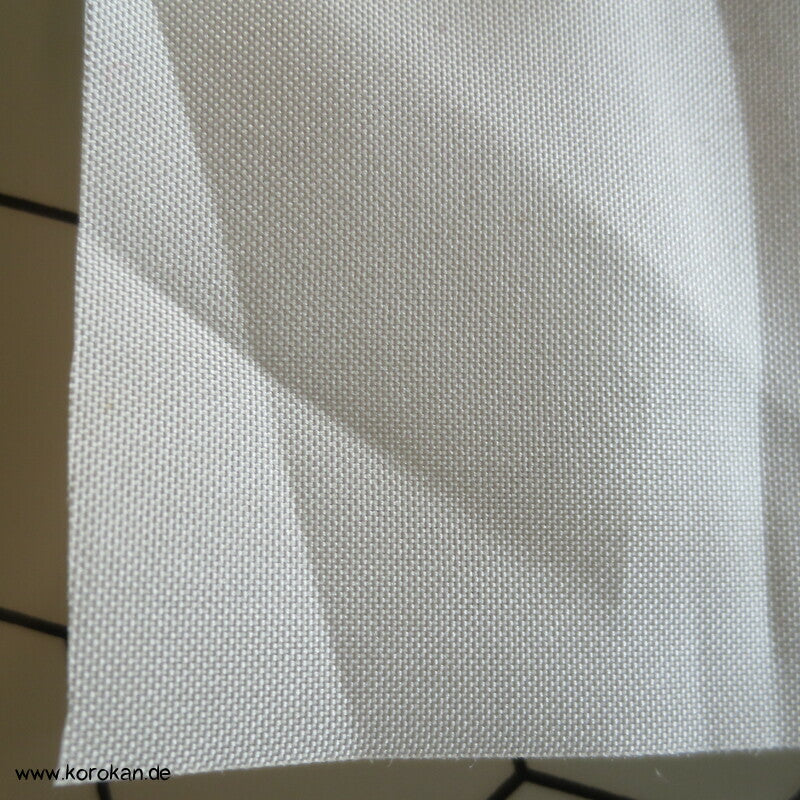 rein weiß Kimono Futter Stoffrest