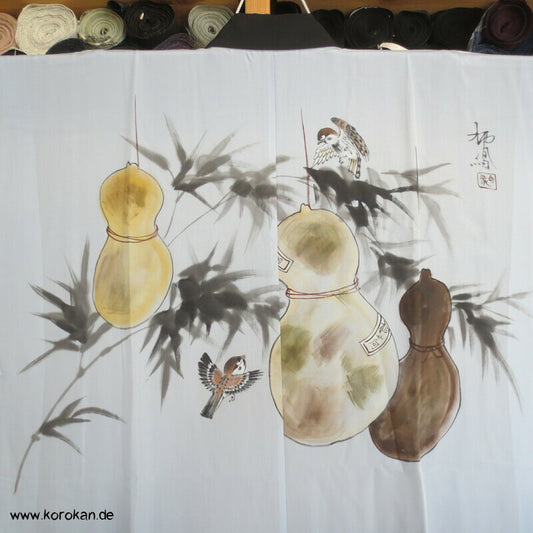 Spatzen, Kalebassen Juban Kimono, Seide
