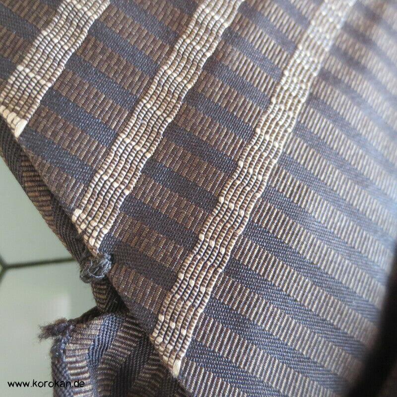 braun schwarz gestreifte Hakama - Umanori Hose