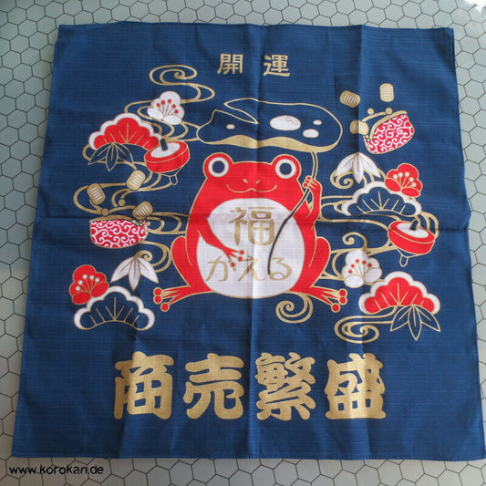 Glücksfrosch Furoshiki japanisches Tragetuch