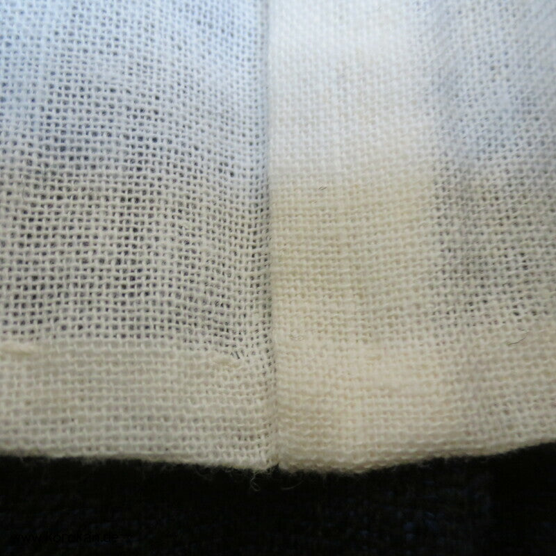 blau melierte Wolle Hitoe Kimono
