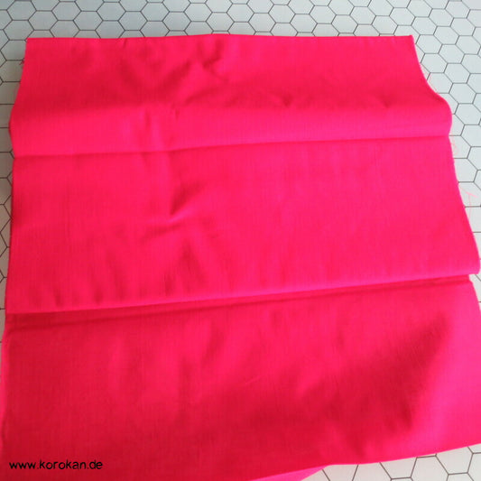 kirschroter Batist Baumwollfutterrest für Kimono