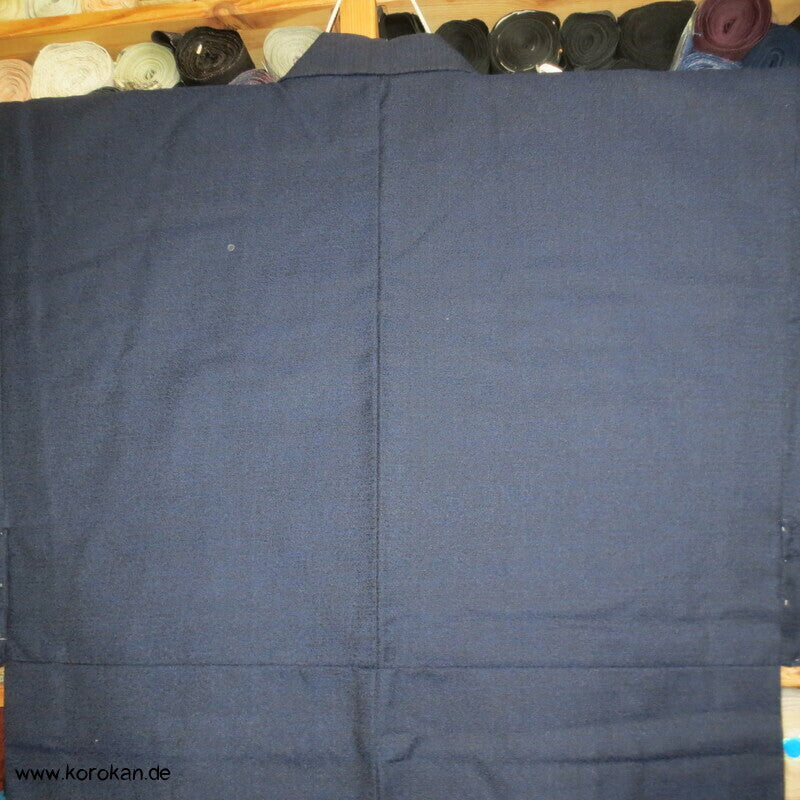 blau melierte Wolle Hitoe Kimono