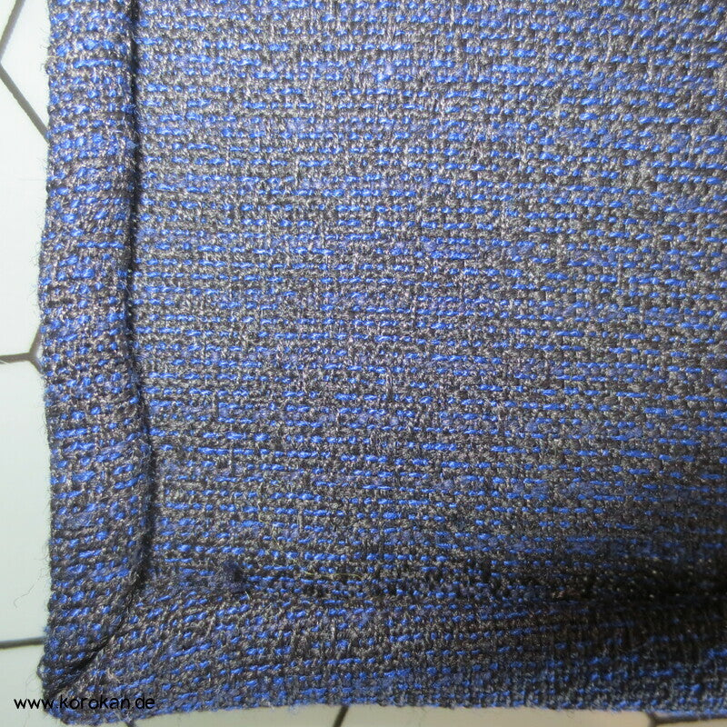 blau melierte Wolle Hitoe Kimono