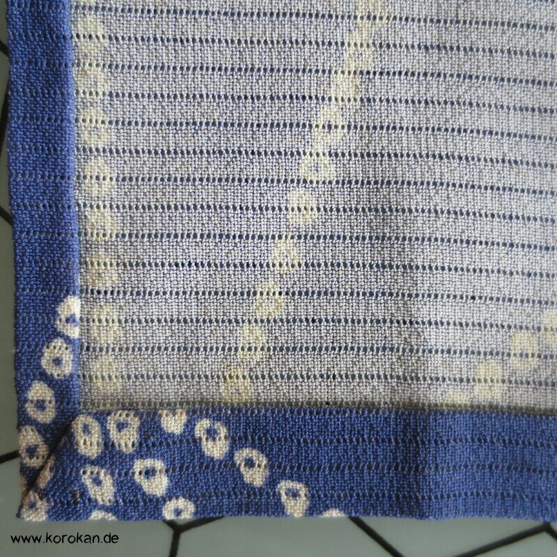 Asanoha Batik Shibori Hitoe Kimono, Rho Seide