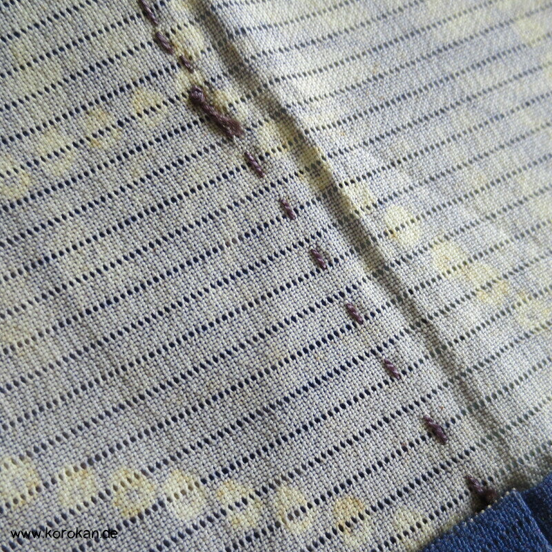 Asanoha Batik Shibori Hitoe Kimono, Rho Seide