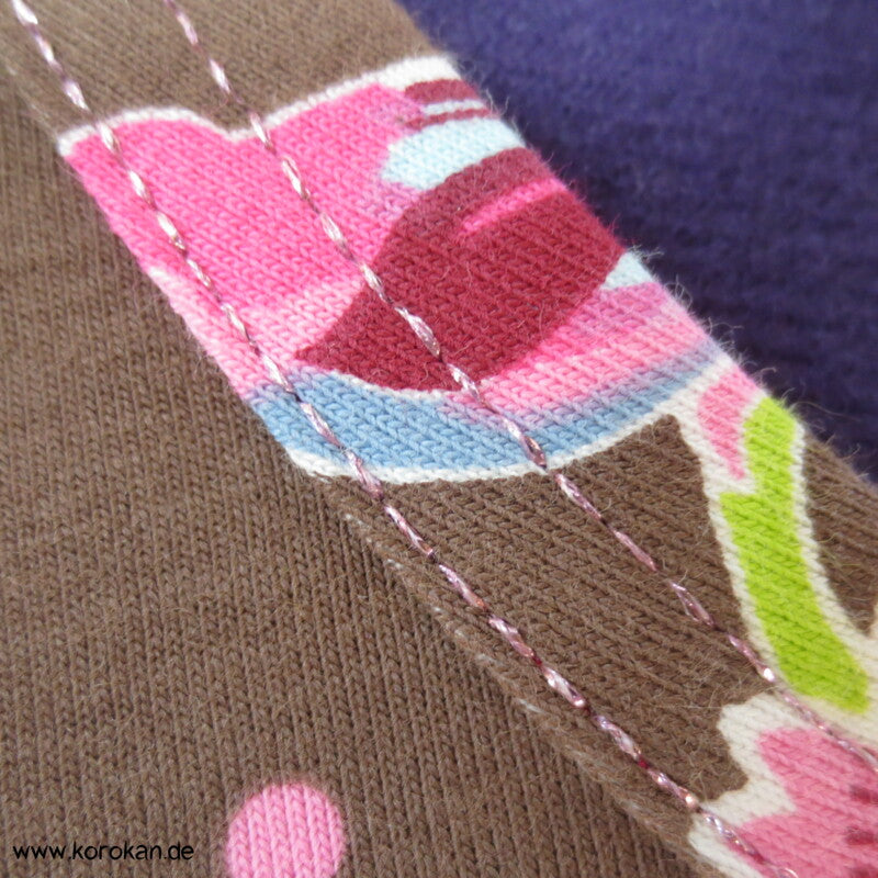 A Linien Shirt aus Stenzo Baumwolljersey Blumen, Vögel