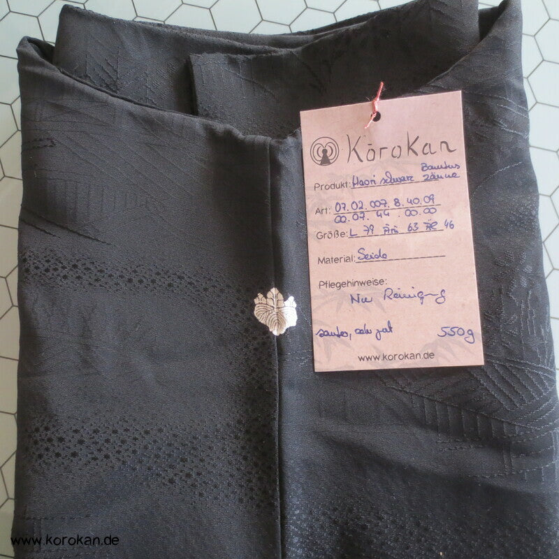 Bambusgitter und -zäune schwarze Haori
