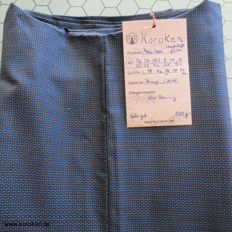 Tsumugi Seiden Haori Kimono Jacke, Bildfutter