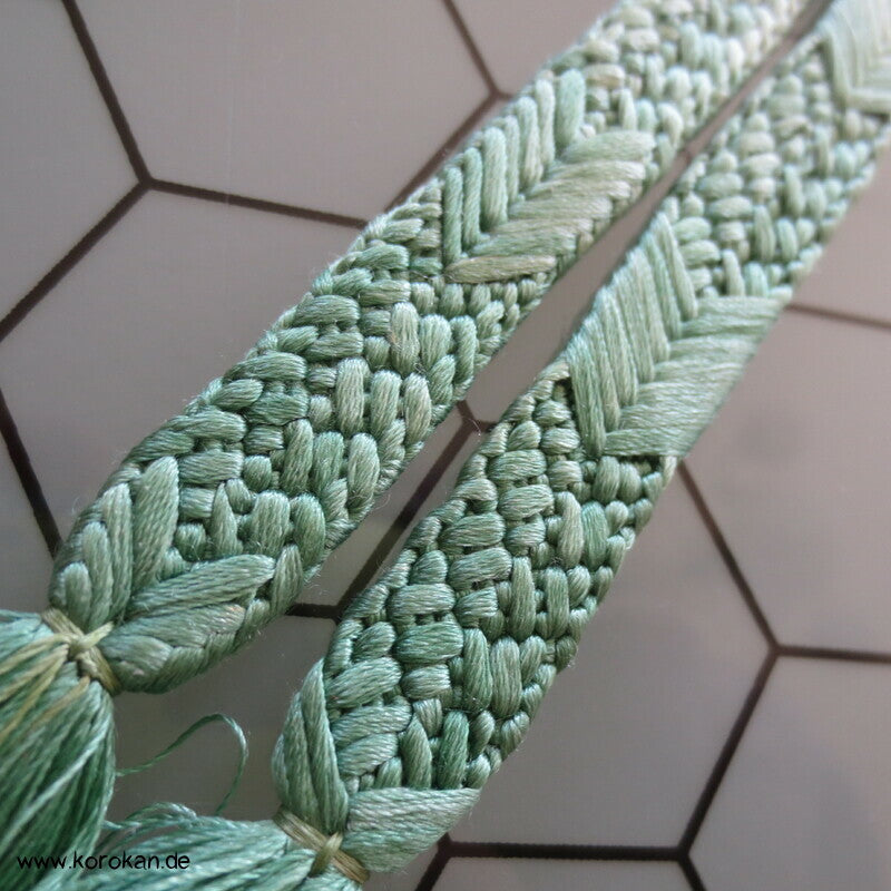 Haori Himo Paare - grünlich