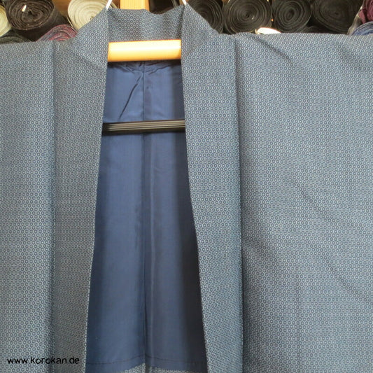 Kikko Wolljacquard Haori Kimono Jacke