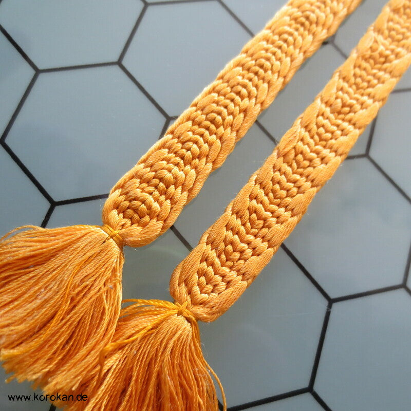 Haori Himo gelblich und bräunlich