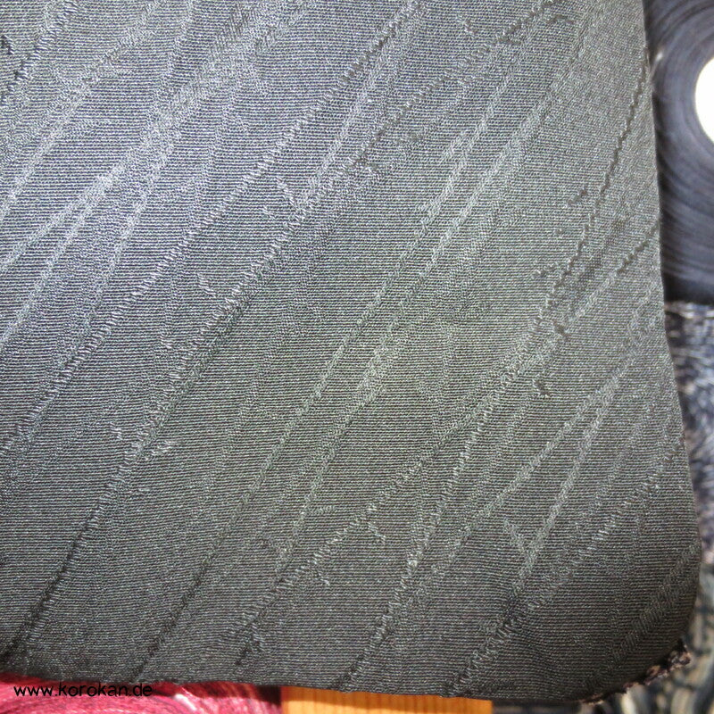 Trauerweidenzweige schwarze Haori
