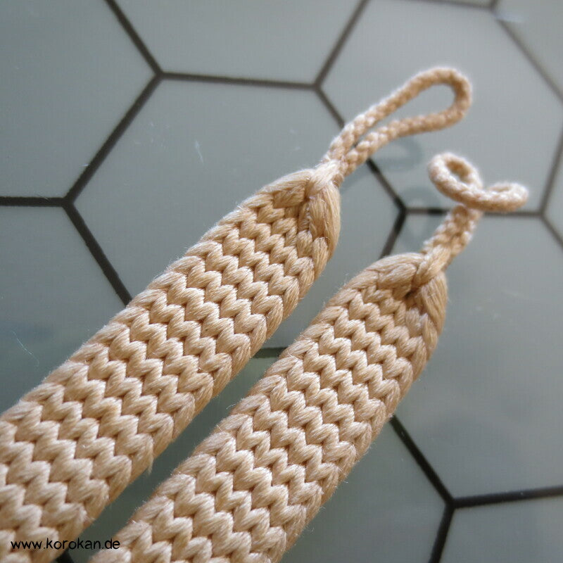 Haori Himo gelblich und bräunlich