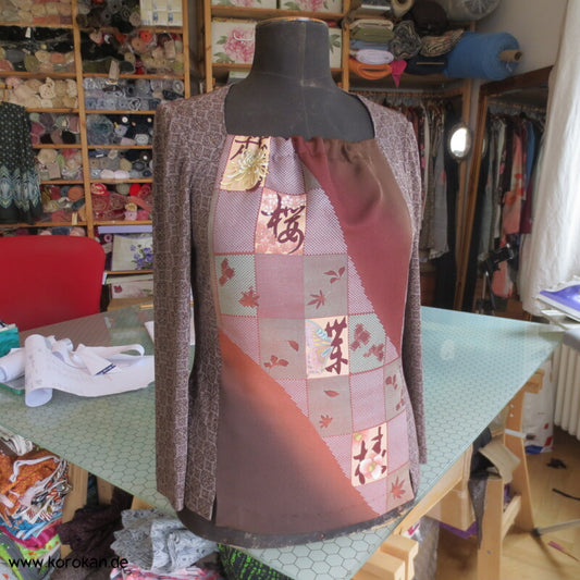 Balconett Panel Shirt braun