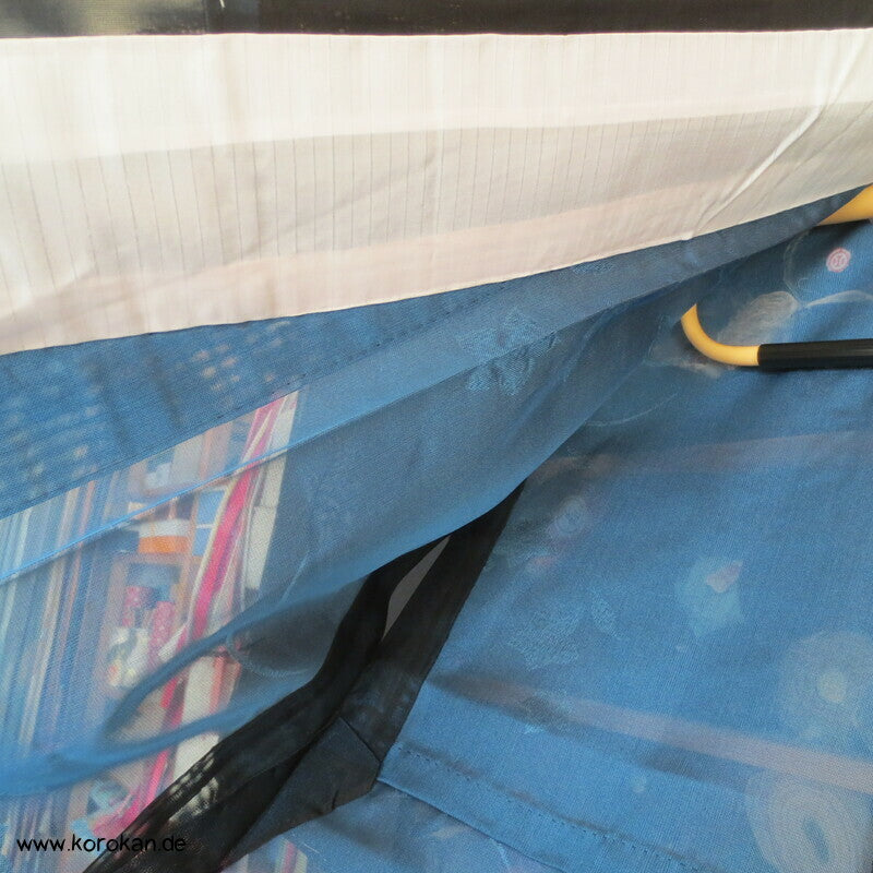 gewebte Ballonblumen Hitoe Kimono, Sha Seide