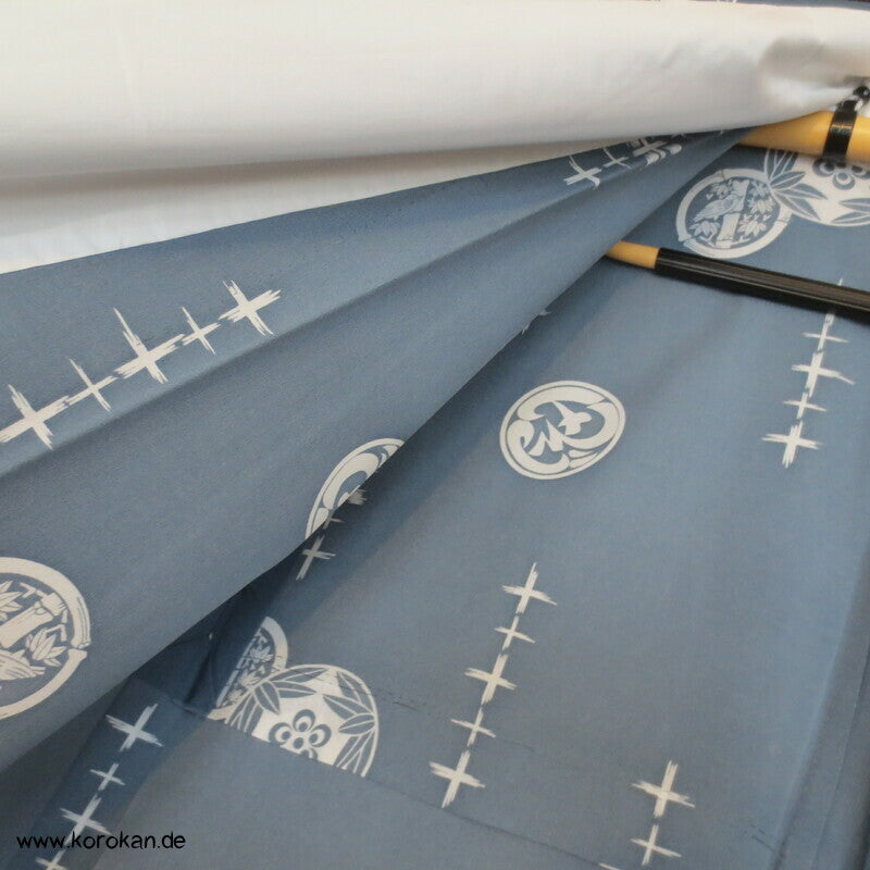 Spatzen Bambus Mon, Komon Kimono, halbgefüttert