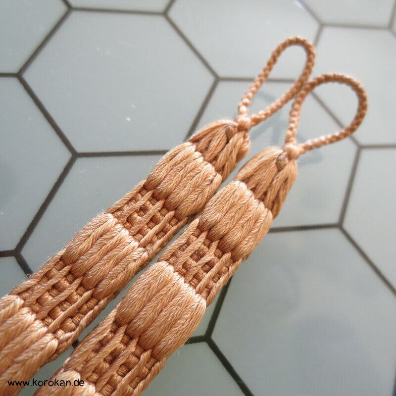 Haori Himo gelblich und bräunlich