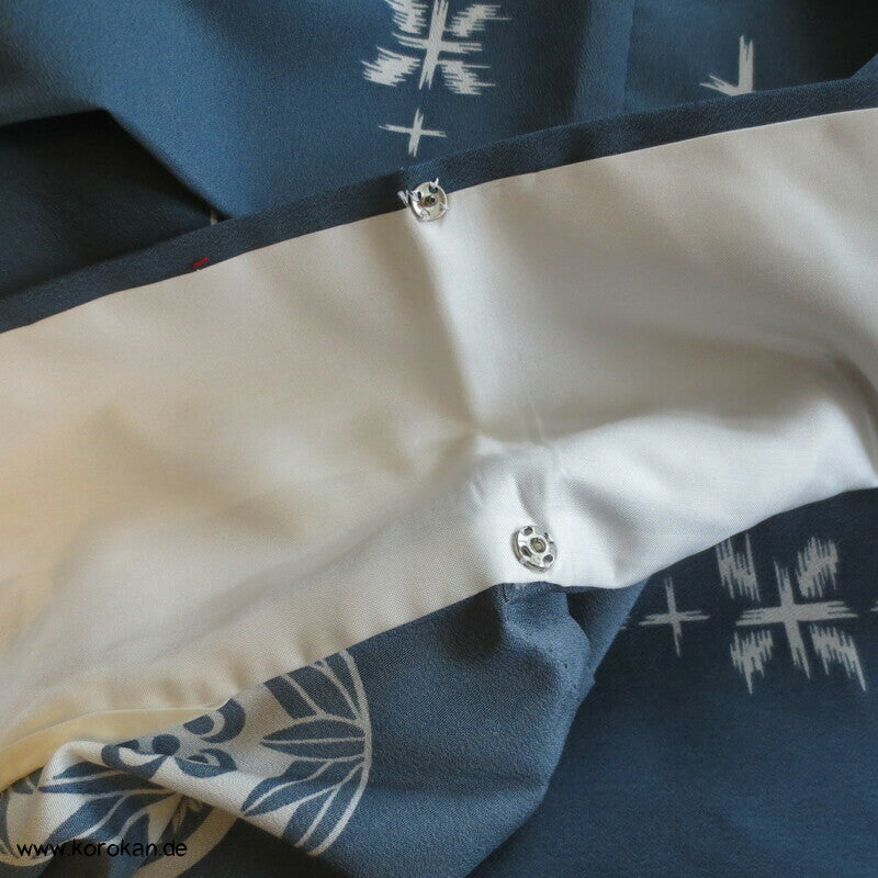Spatzen Bambus Mon, Komon Kimono, halbgefüttert