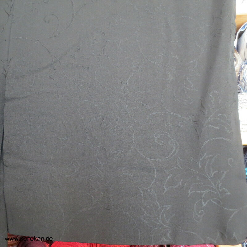 Blätter Arabesken schwarze Haori Kimono Jacke