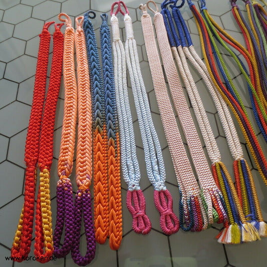 Haori Himo Paare - vielfarbig ohne Troddeln