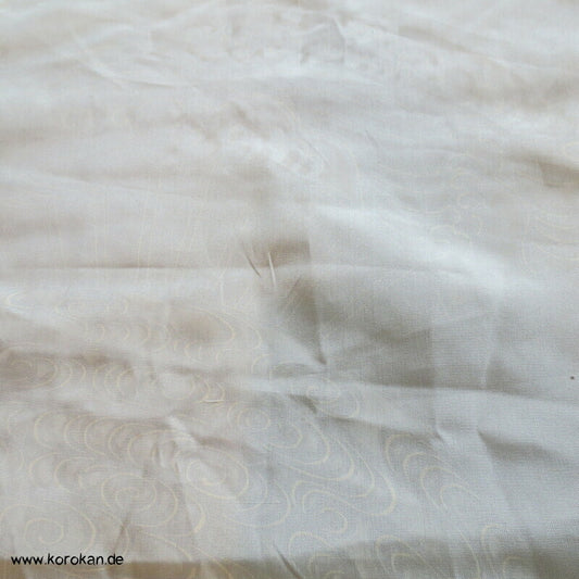 Fächerdruck Seidenpongé Araihari Kimono Futterstoff