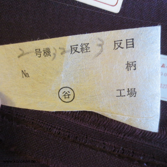 Gräser Sommer Kimono Rho Seide