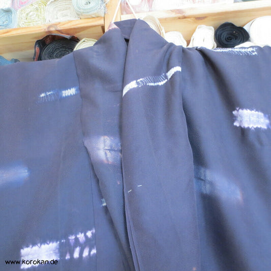 Shibori Batik Seiden Karieba für Komon oder Homongi