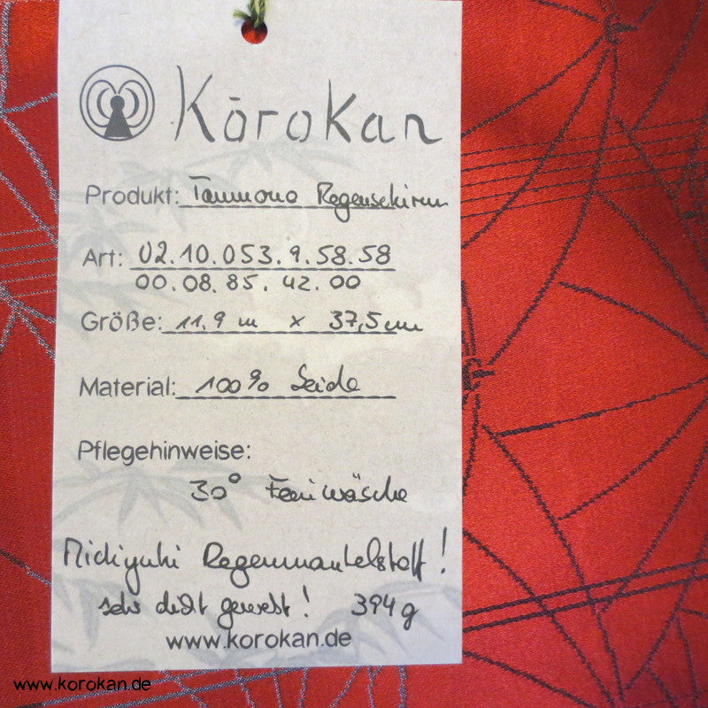 Bangasa Papierschirme Kimono Regenmantelseidensatin