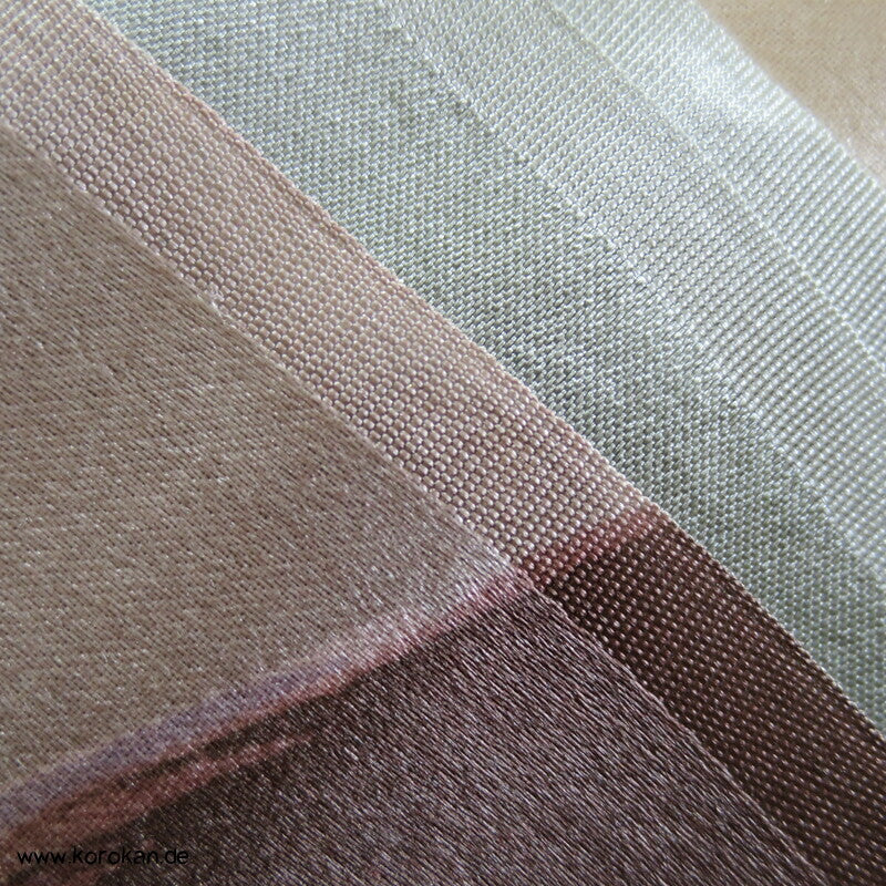 bemalter Seidensatin Haori Schulter Futter - Tiger