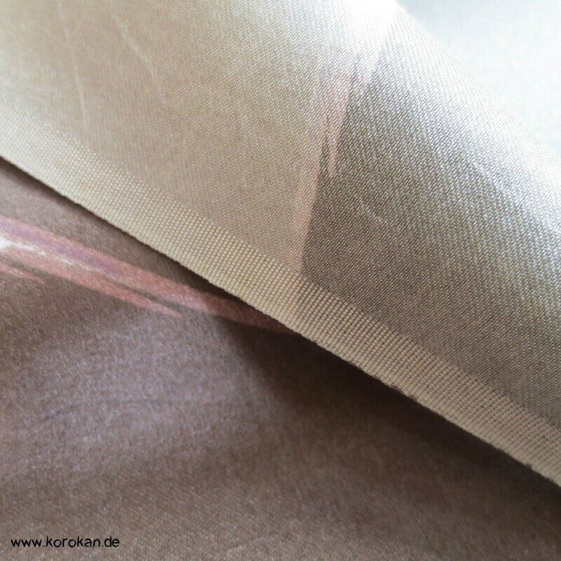 bemalter Seidensatin Haori Schulter Futter - Tiger