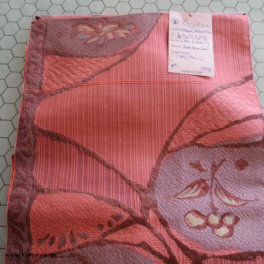 abstrakte Matelassé Blumen Nagoya Obi