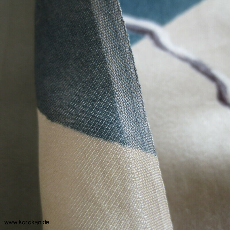 bemalter Seidensatin Haori Schulter Futter - Habicht