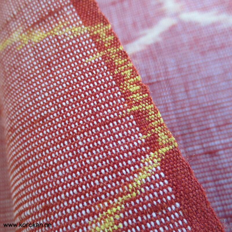 Kikko Kasuri Bienenwabenmuster Kimono Wolle