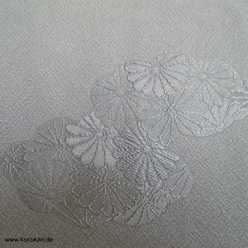 Chrysanthemen Rinzu Damast Seiden Haori Kimono Jacke