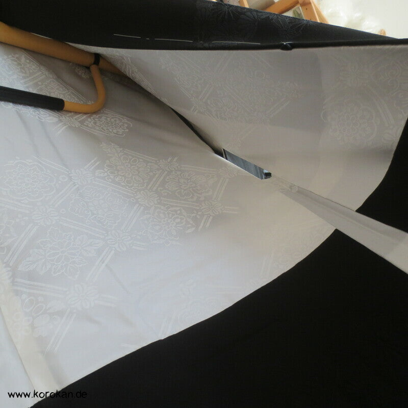 Chrysanthemen Rinzu Damast Seiden Haori Kimono Jacke