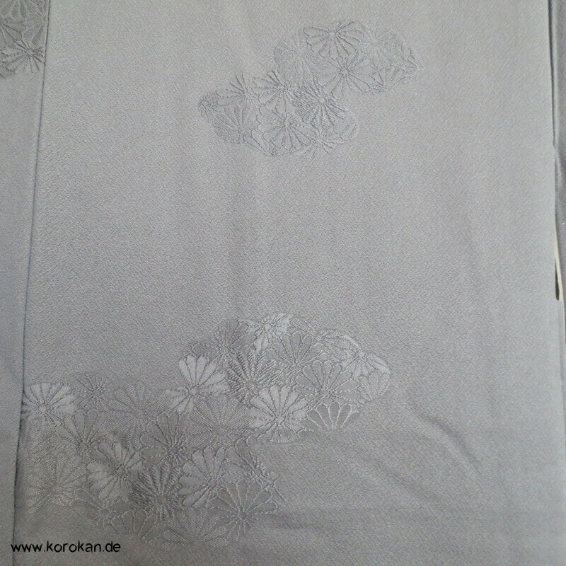 Chrysanthemen Rinzu Damast Seiden Haori Kimono Jacke