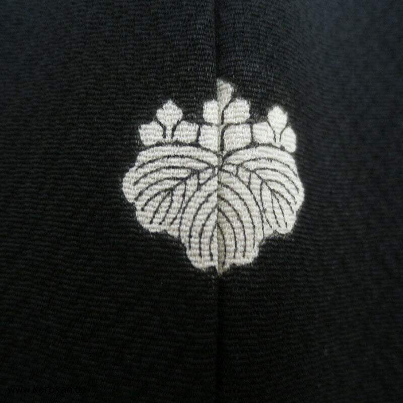 Chrysanthemen Rinzu Damast Seiden Haori Kimono Jacke