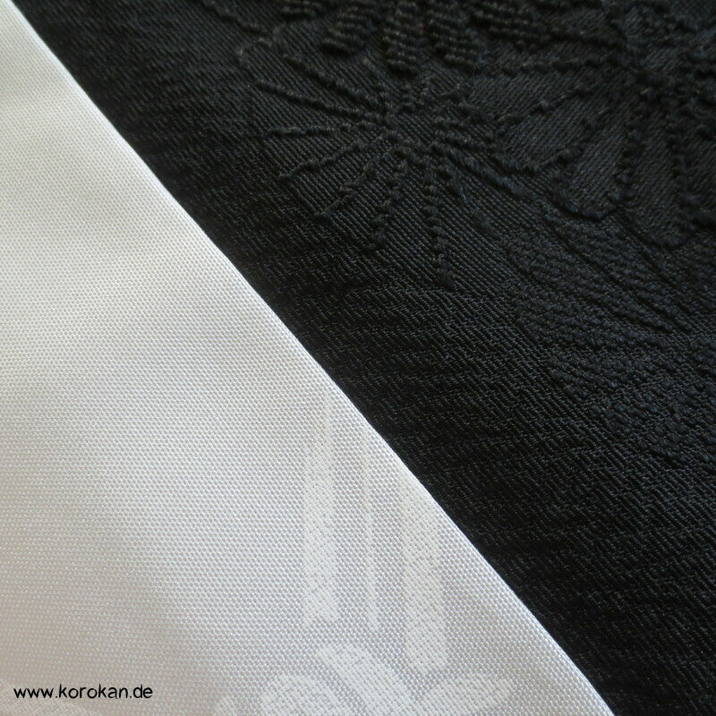 Chrysanthemen Rinzu Damast Seiden Haori Kimono Jacke