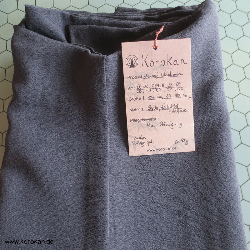 Weinblätter und Trauben, Bambus Homongi Kimono
