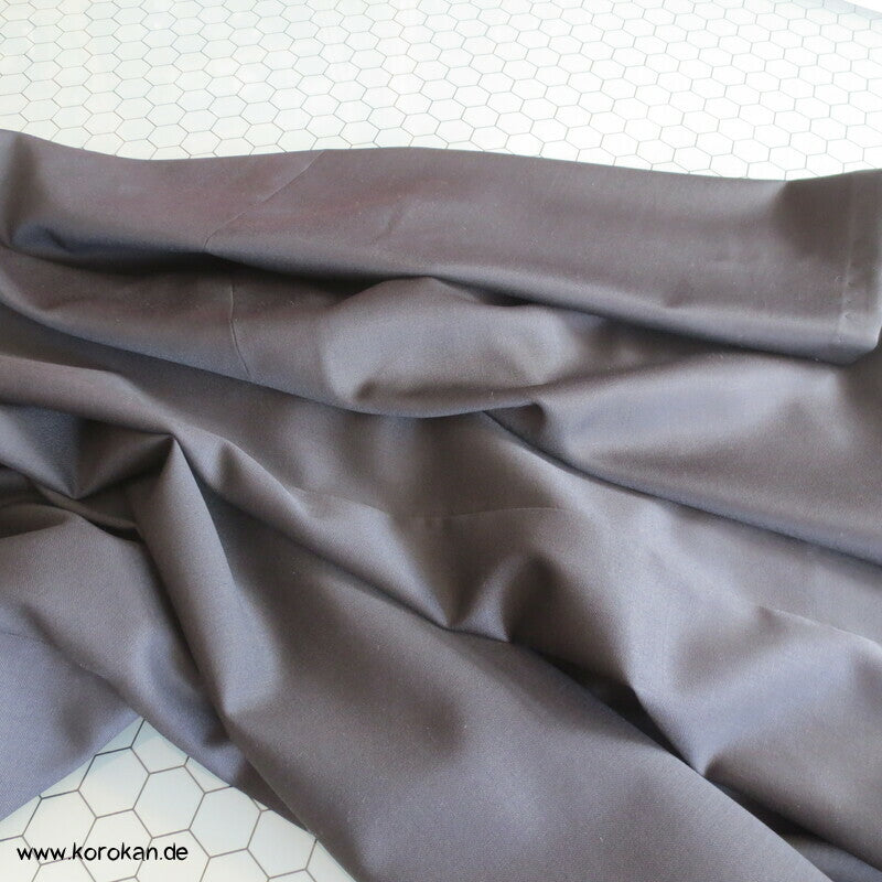 schwarzer Iromuji Kimono reine 120'er Cool Wool Schurwolle, Anfertigung