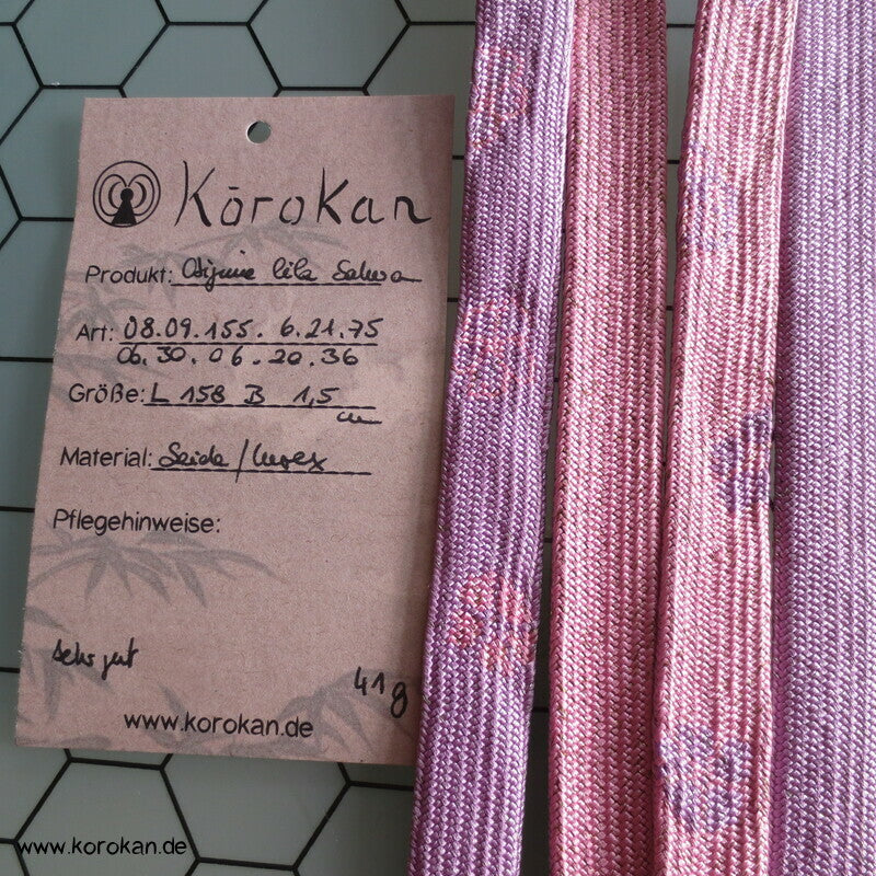 Obijime lila rosa Sakura wechselseitig