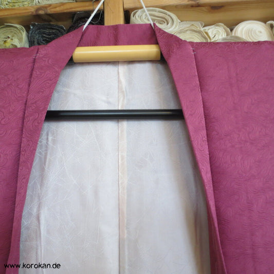 Annual Growth Muster Seidendamast Haori Kimono Jacke